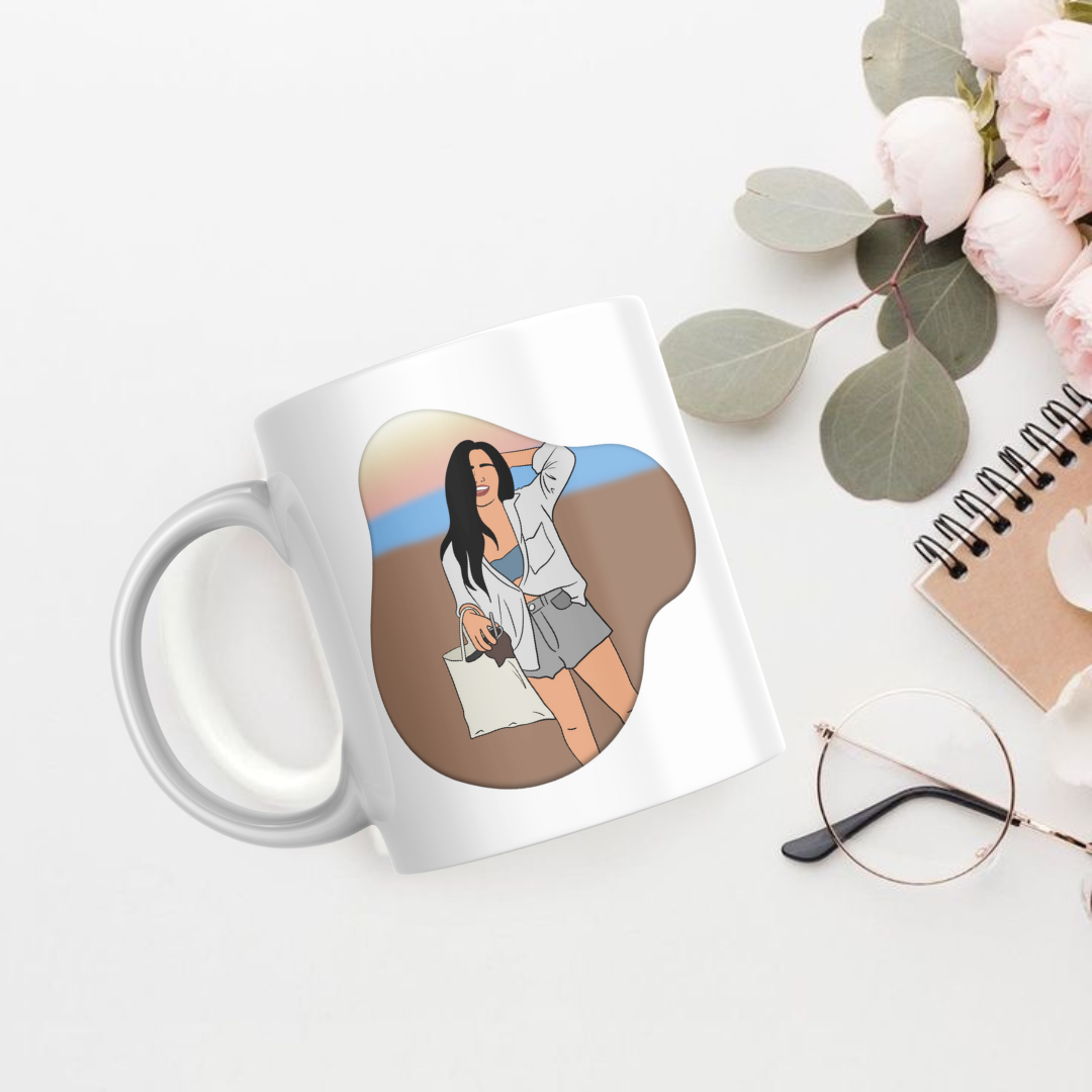 Taza con ilustración personalizada